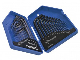 Faithfull Hex Key Set (30) MM/AF - Mixed £16.79